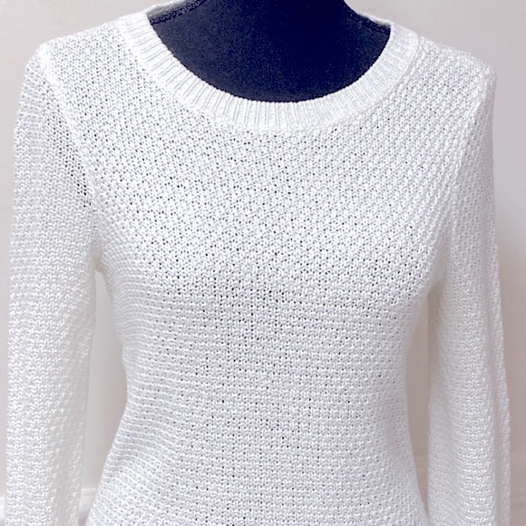 Ralph Lauren EUC Off-White/Cream Crochet Top - Picture 8 of 16